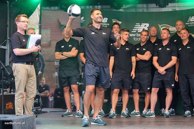Prezentacja Lechii Gdansk przed sezonem 2016/2017 N/z Grzegorz Wojtkowiak Foto Piotr Matusewicz